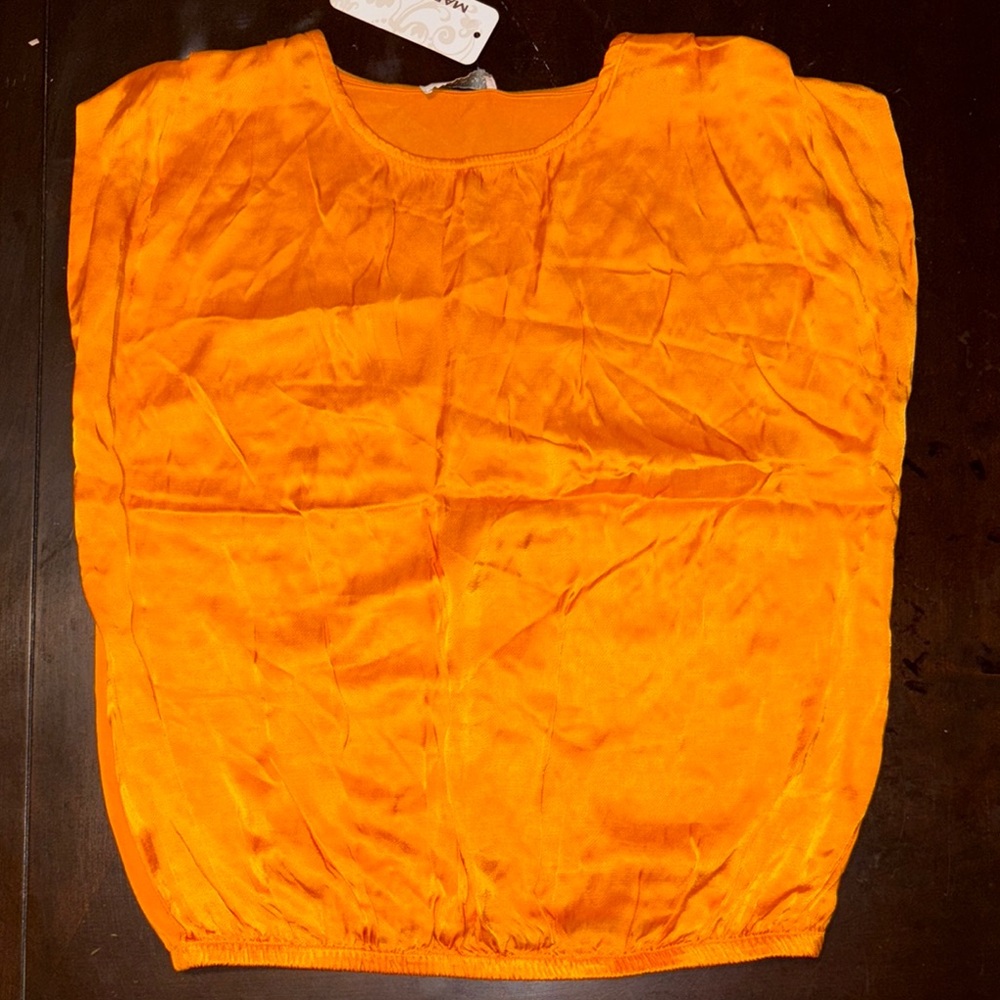 Vibrant Orange Women's Top